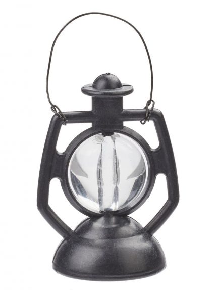 Laterne 2,5 x 3,5 cm schwarz