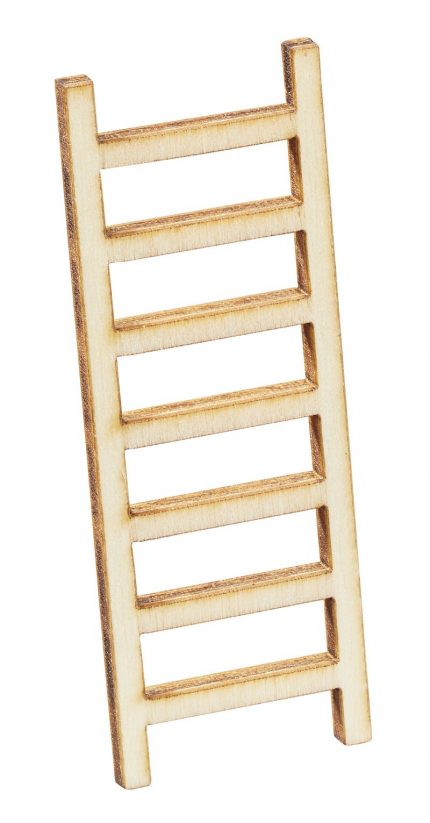 Leiter 6 x 2 x 0,2 cm natur Btl. à 2 St.