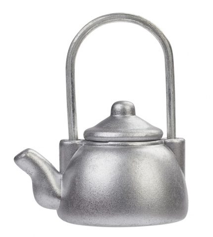 Teekanne ca. 2,7 cm silber