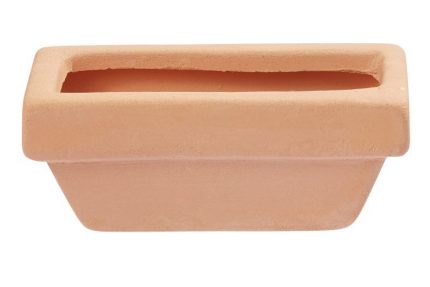 Mini Blumenkasten 5x2cm Terrakotta