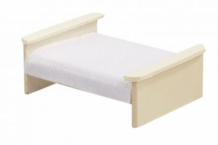 Bett natur 9,5x7,5x3,6cm