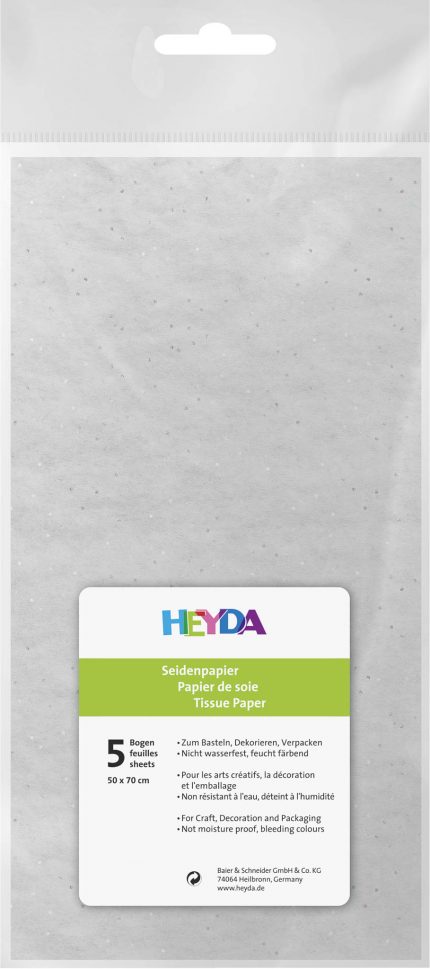 Seidenpapier 50x75cm Diamant weiß