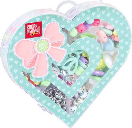 Knorr prandell Perlen-mix, Schmuckset Herz inkl. Gummiband