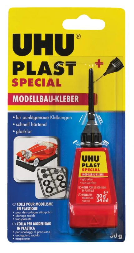 UHU plast spezial mit Feindosierspitz für Modellbau