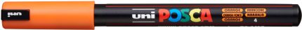 Posca Marker kalibrierte Spitze extra-fein Dunkelorange