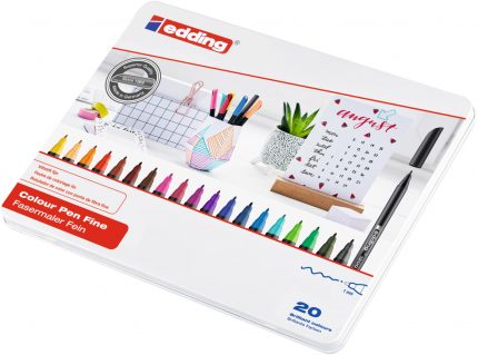 e-1200/20 S colorpen Set Blechschachtel