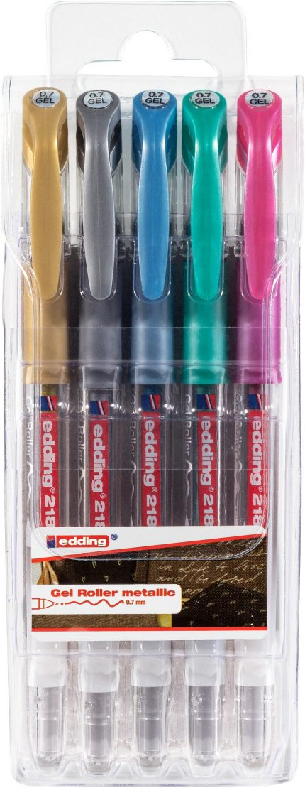 Edding 2185 Set (5St.) - Standart/Metallic