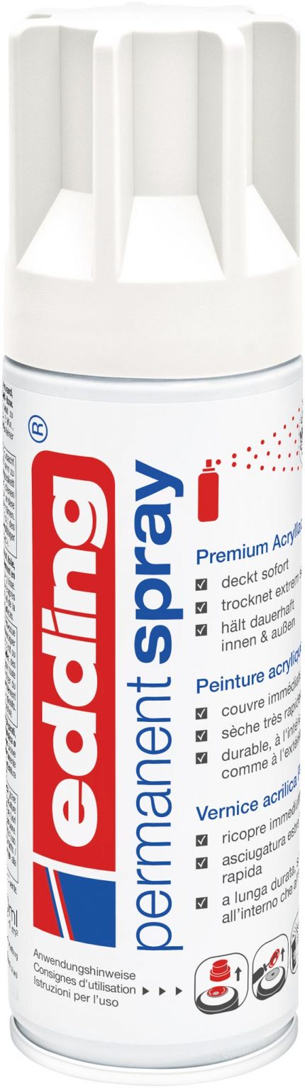 Edding Spray - Verkehrsweiß