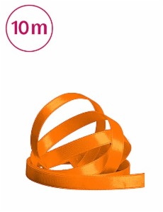 Satinband (10mmx10m) -  Rost