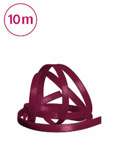 Satinband (5mmx10m) -  Weinrot