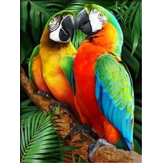 Diamond Paintig 5D Papageien
