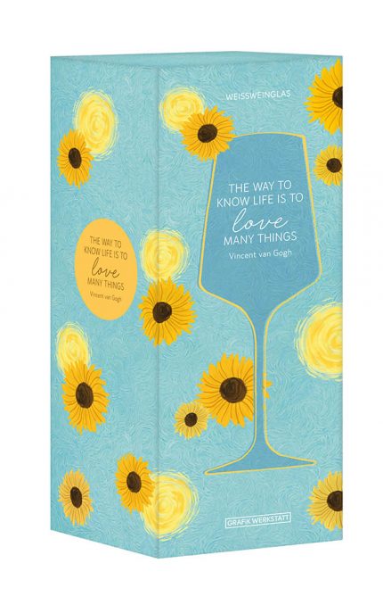 Weinglas Weißwein Genuss & Design Vincent van Gogh