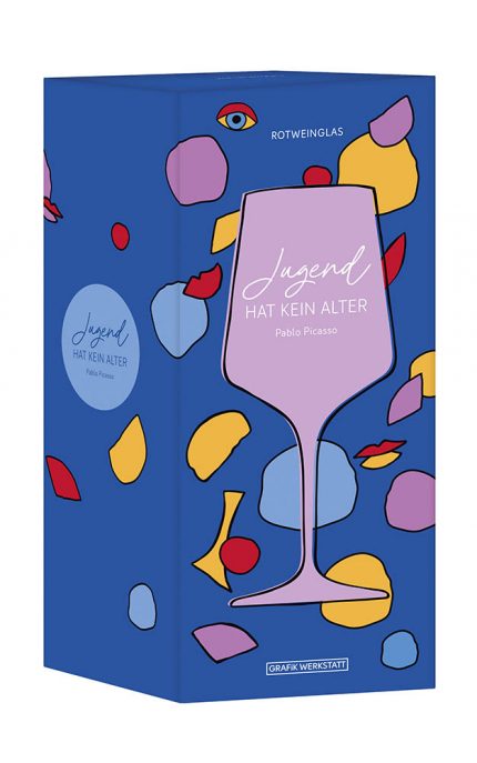 Weinglas Rotwein Genuss & Design Pablo Picasso