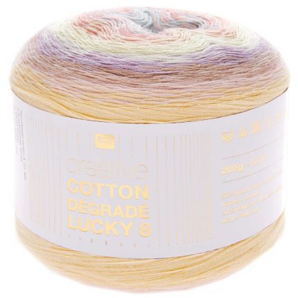 Cotton Degrade Lucky 8 200g Pastell
