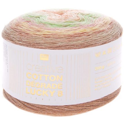 Cotton Degrade Lucky 8 200g Terra