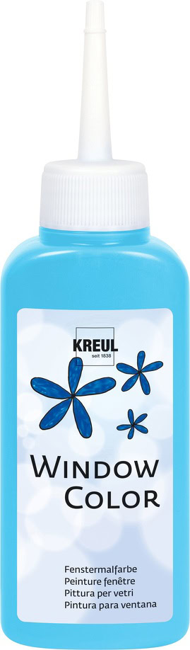 KREUL Window Color  Hellblau  80 ml