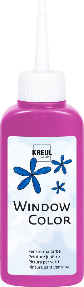 KREUL Window Color  Pink  80 ml