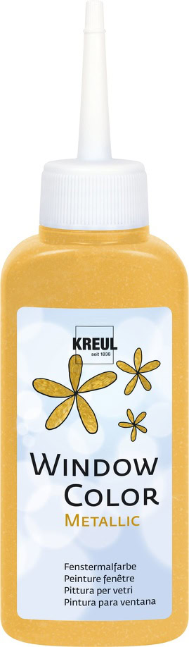 KREUL Window Color  Metallic-Gold  80 ml