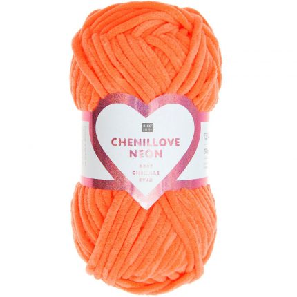 Chenillove Neon 50g Orange
