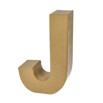 Pappbuchstabe (17,5cm) - J