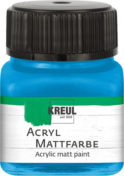 Acryl-Mattfarbe (20ml) - Hellblau