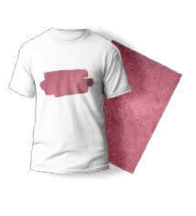 TexFlex Glitter (20x30) - Kardinalrot