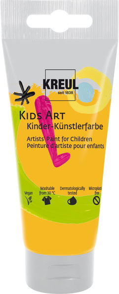 Kids Art Künstlerfarbe 75ml Indischgelb