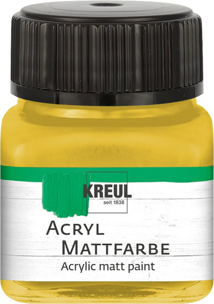 Acryl-Mattfarbe (20ml) - Gold