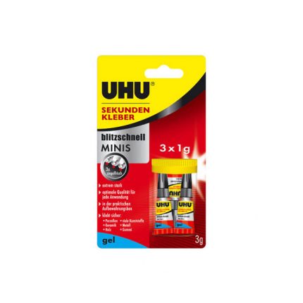UHU sekundenkleber blitzschnell gel mini