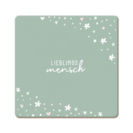 Korkuntersetzer | Lieblingsmensch