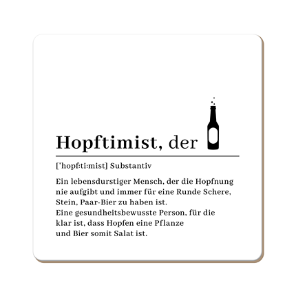 Korkuntersetzer | Hopftimist
