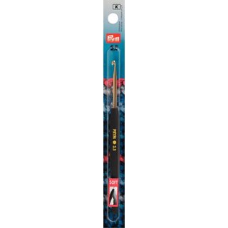 Woll-Häkeln. Soft-Griff ALU  235 silberf. 14 cm 3,50 mm