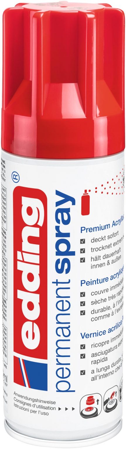 Edding Spray - Verkehrsrot/ Glänzend