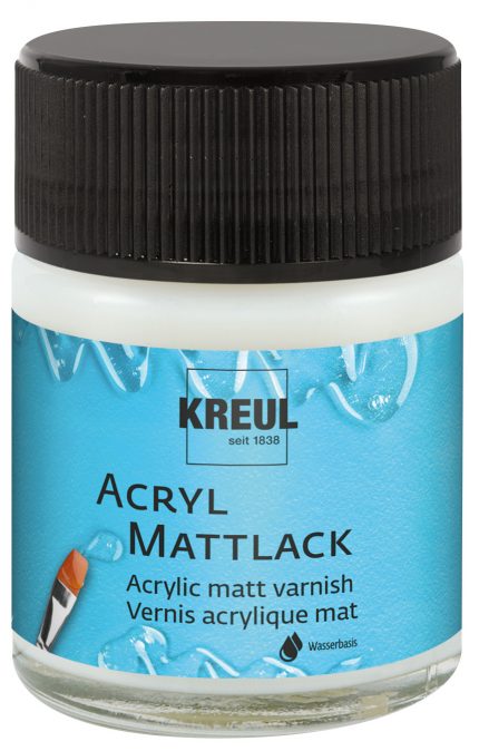 Acryl-Mattlack (50ml) - Auf Wasserbasis