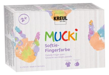 Mucki Fingerfarbenset Softie (6x150ml)