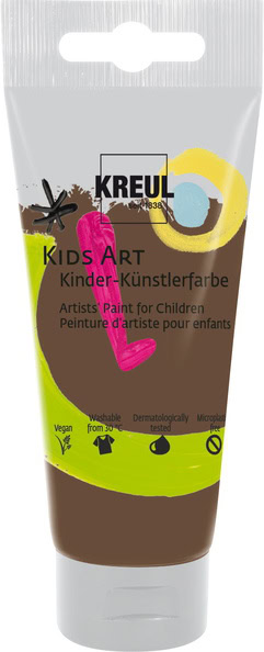 Kids Art Künstlerfarbe 75ml Dunkelbraun