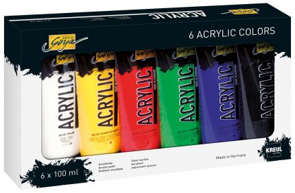 Solo Goya  Acrylfarbe (6x100ml) Set