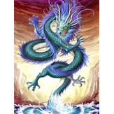 Diamond Painting 40x30cm Drache