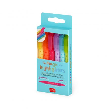 Legami Set mit 6 löschbaren Textmarkern - Magic Highlighters