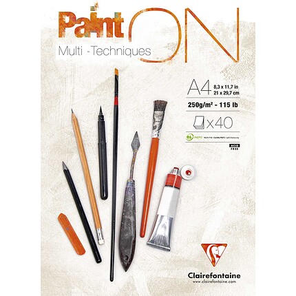 PaintOn Künstlerblock (A4/250g.) - Multitechnik