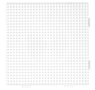 Hama Midi Stiftplatte Weiß, großes Quadrat