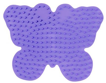 Hama Midi Stiftplatte Lila, Schmetterling