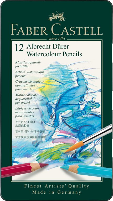 Aquarellstift A.Dürer (12er Metalletui)
