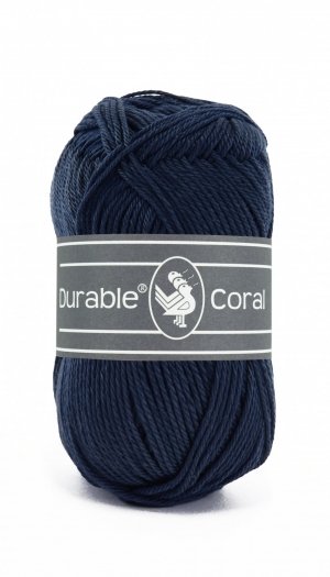 Durable Coral 50g navy blau
