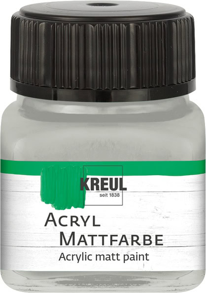 Acryl-Mattfarbe (20ml) - Silber