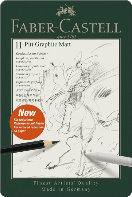Pitt Graphite Matt 11er Set