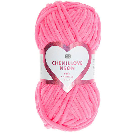 Chenillove Neon 50g Pink