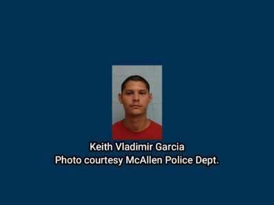 Keith Vladimir Garcia Photo courtesy McAllen Police Dept.