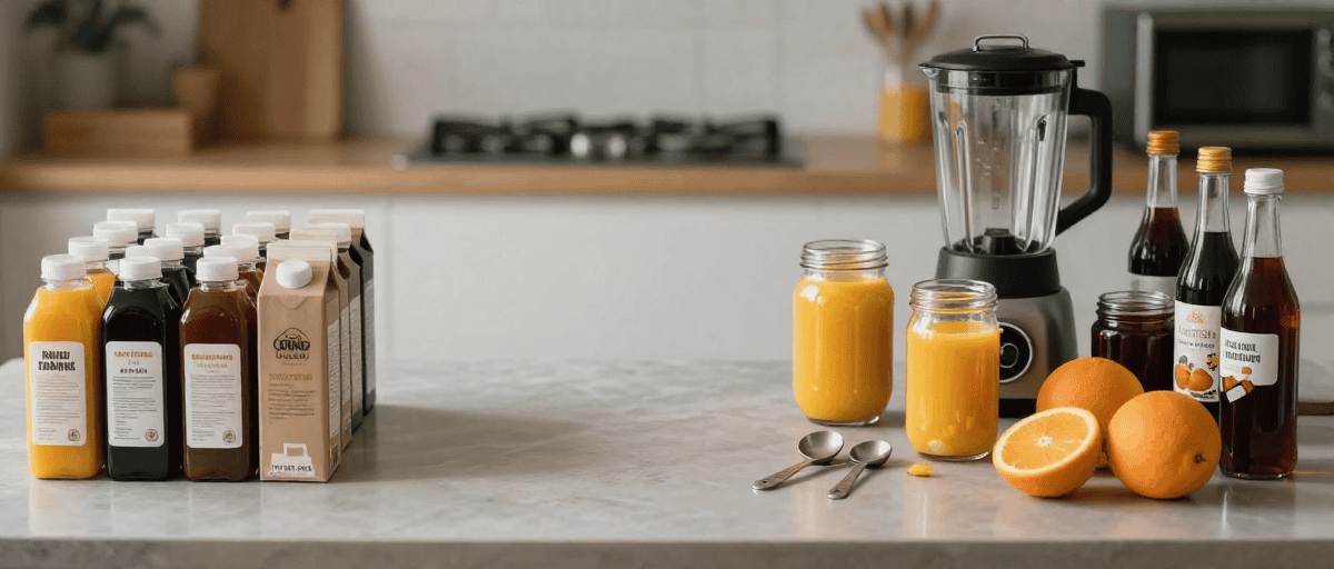 Boissons prêtes à boire vs maison