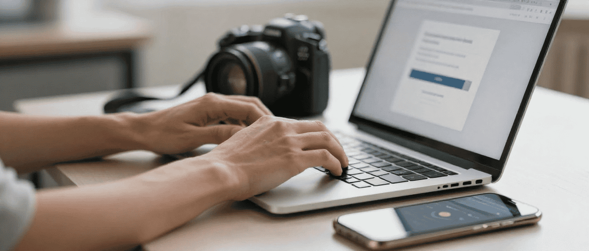 Mains sur clavier sécurisé